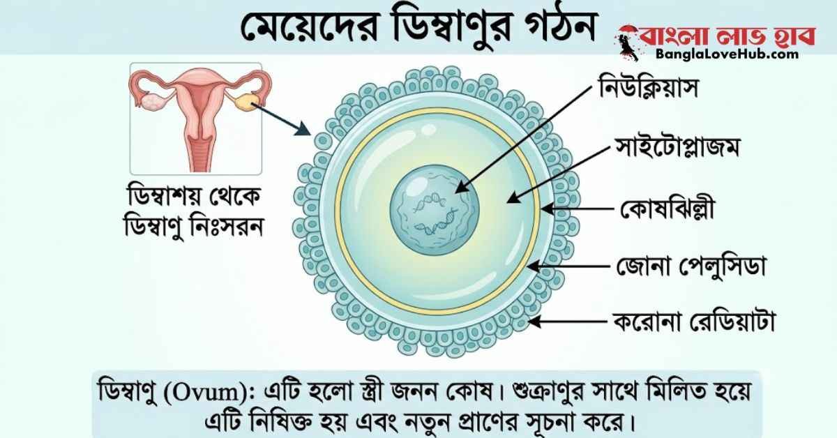 মেয়েদের ডিম্বাণু এর পেছনে বৈজ্ঞানিক কারণ